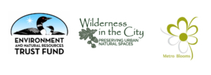 Turf to Pollinator Garden project logos